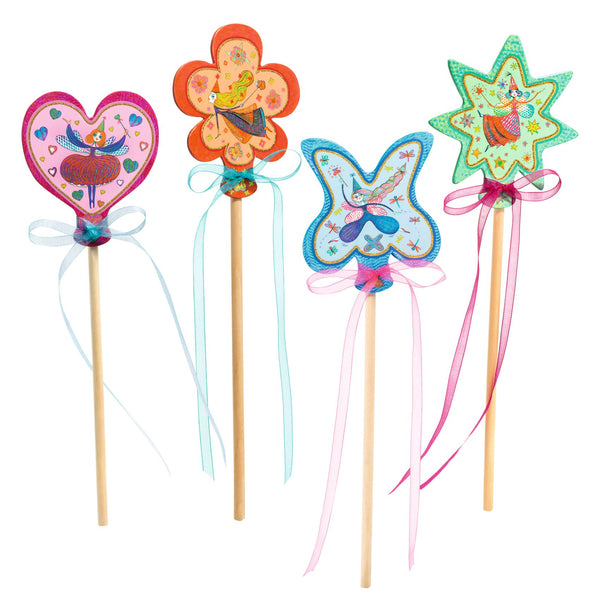 Djeco Diy Magic Wands - Little Fairies