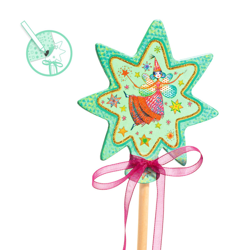 Djeco Diy Magic Wands - Little Fairies