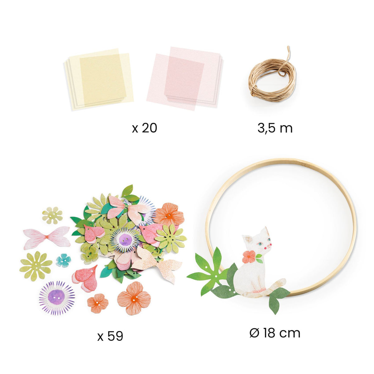 Djeco DIY Dalia Wreath