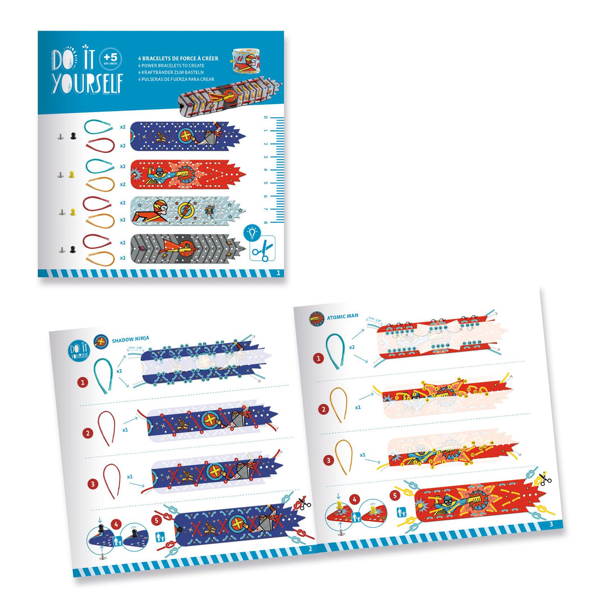 Djeco DIY Super Powers Bracelets
