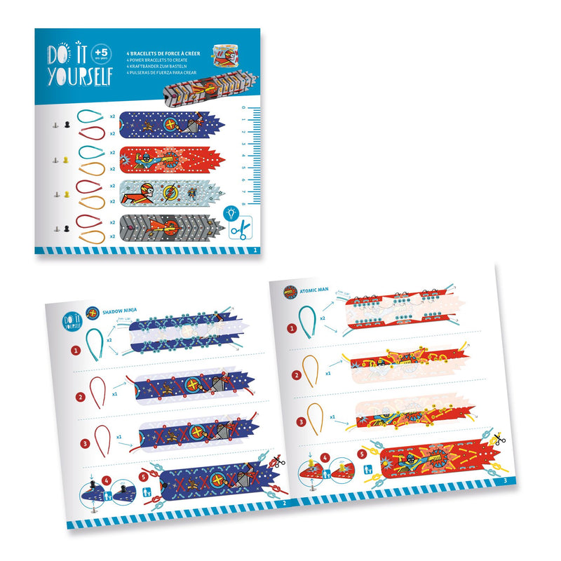 Djeco DIY Super Powers Bracelets