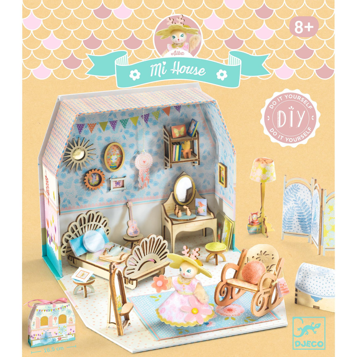 Djeco Mini Maison DIY - Mi House - Alba