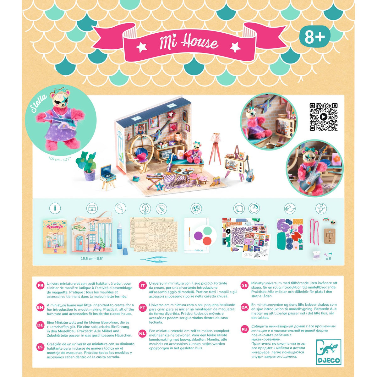 Djeco Mini Maison DIY - Mi House - Stella