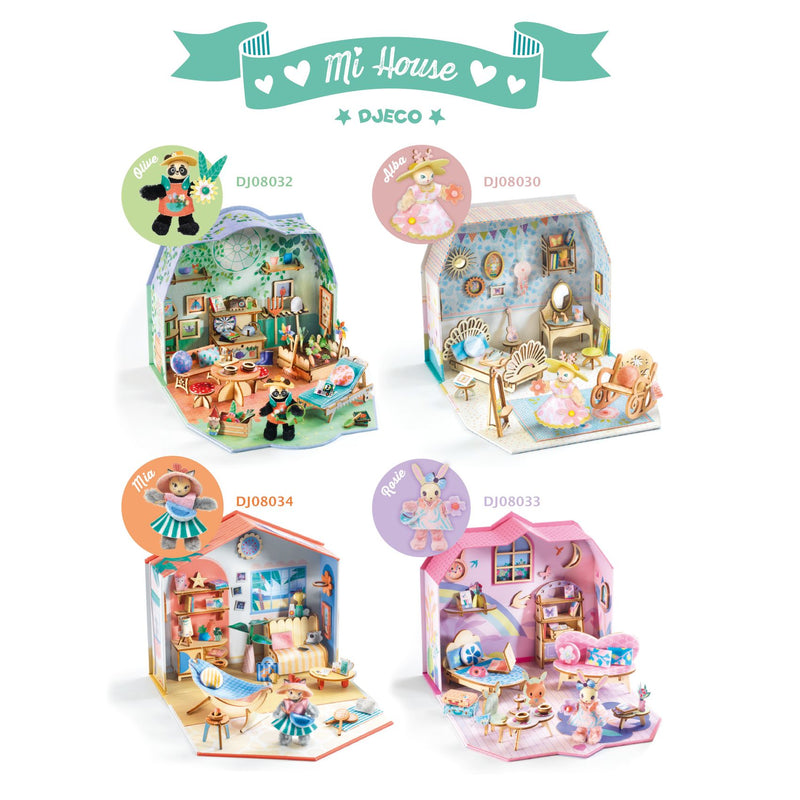 Djeco Mini Maison DIY - Mi House - Stella