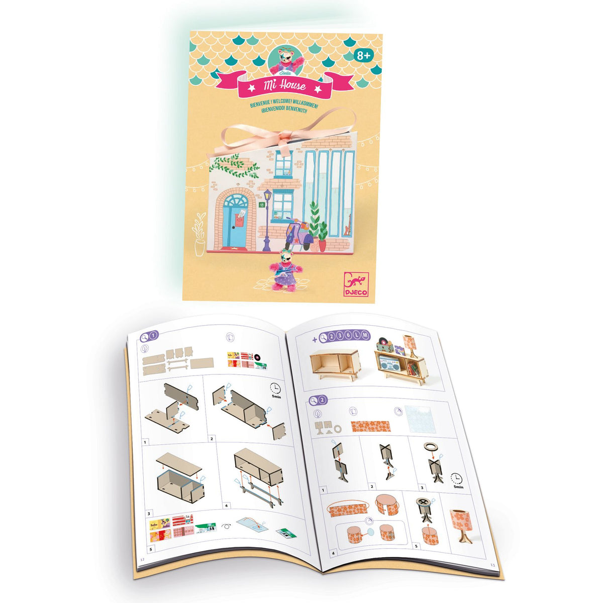 Djeco Mini Maison DIY - Mi House - Stella