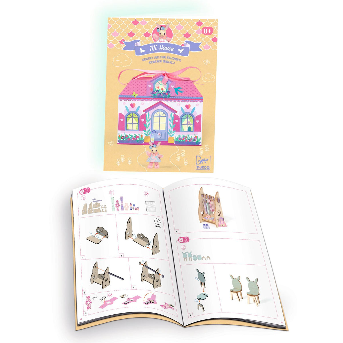 Djeco Mini Maison DIY - Mi House - Rosie
