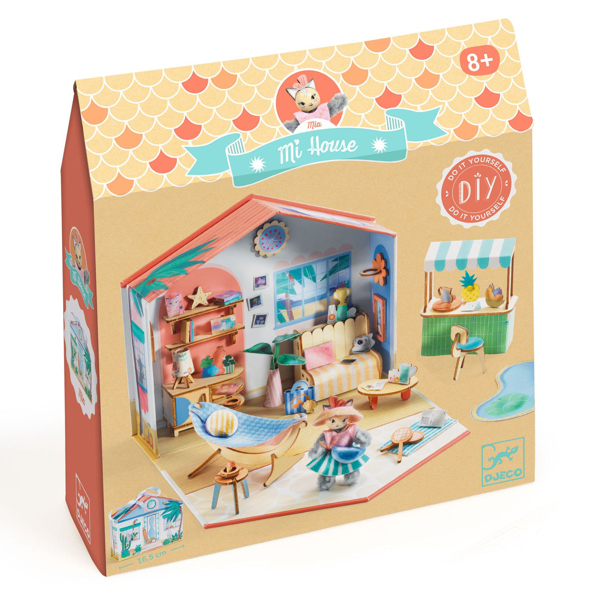 Djeco Mini Maison DIY - Mi House - Mia