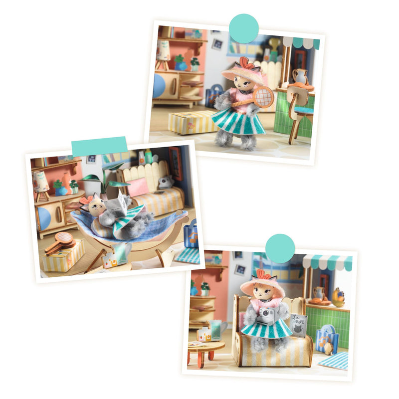 Djeco Mini Maison DIY - Mi House - Mia