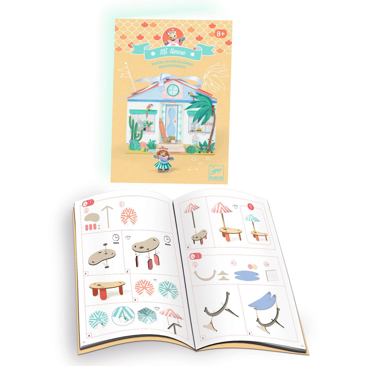 Djeco Mini Maison DIY - Mi House - Mia