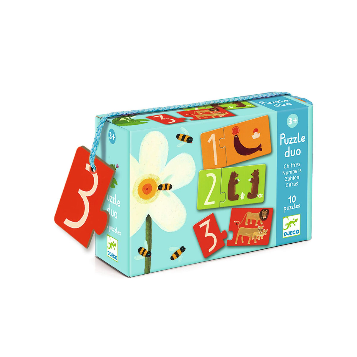 Djeco Puzzle Duo - Duo Numbers