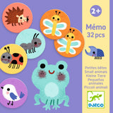 Djeco Games - Memo; Small Animals