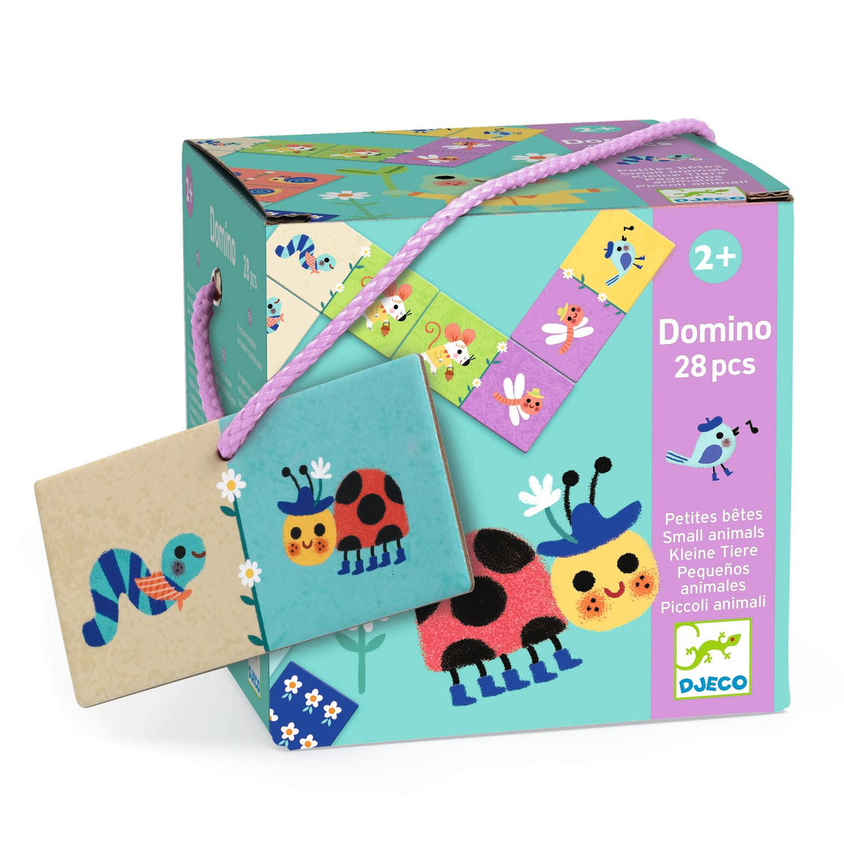 Djeco Games - Domino; Small Animals