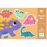 Djeco Puzzle Duo - Duo Dinos