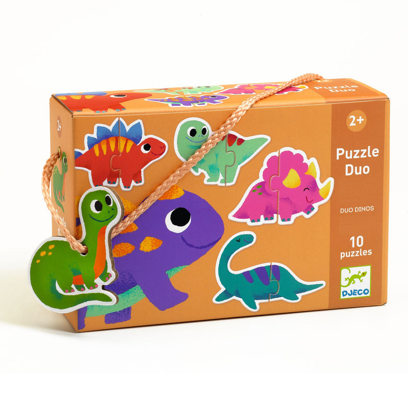 Djeco Puzzle Duo - Duo Dinos