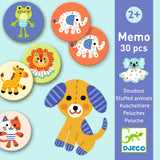 Djeco Games - Memo Lotto; Stuffed Animals