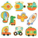 Djeco Puzzle Duo - Duo Vehicles