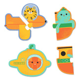 Djeco Puzzle Duo - Duo Vehicles