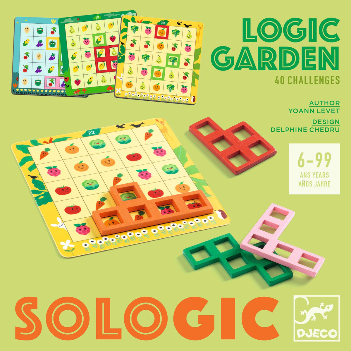 Djeco Sologic Game - Logic Garden