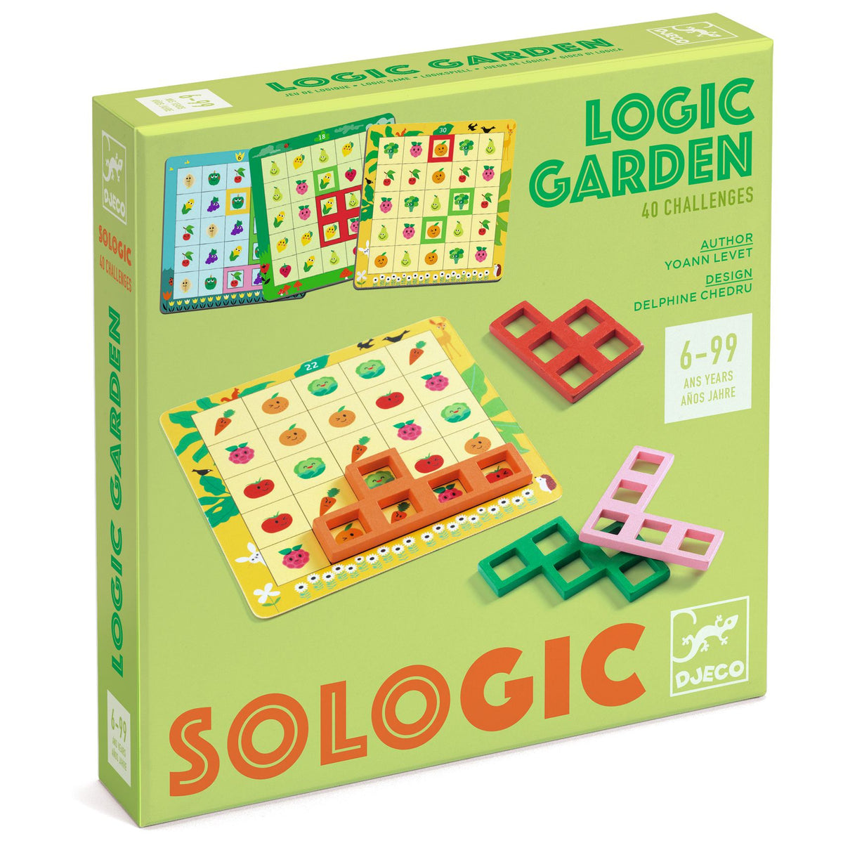 Djeco Sologic Game - Logic Garden