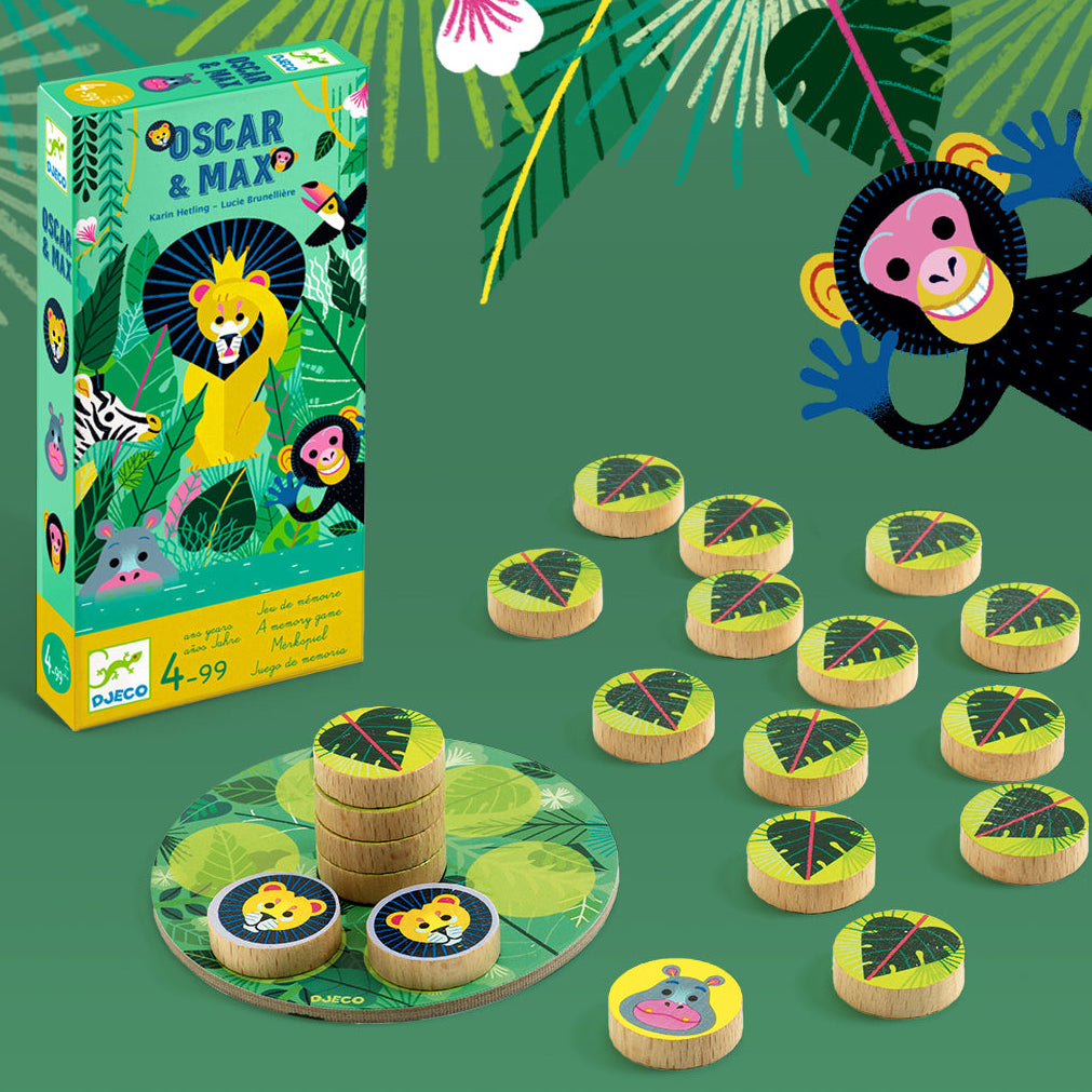 Djeco Oscar and Max Memory Game