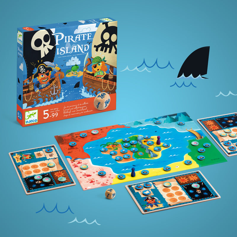 Djeco Games Pirate Island