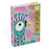 Djeco Sables & Paillettes - Dazzling Birds Sand & Glitter Art