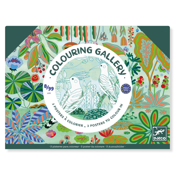 Djeco Colouring Gallery - Wilderness