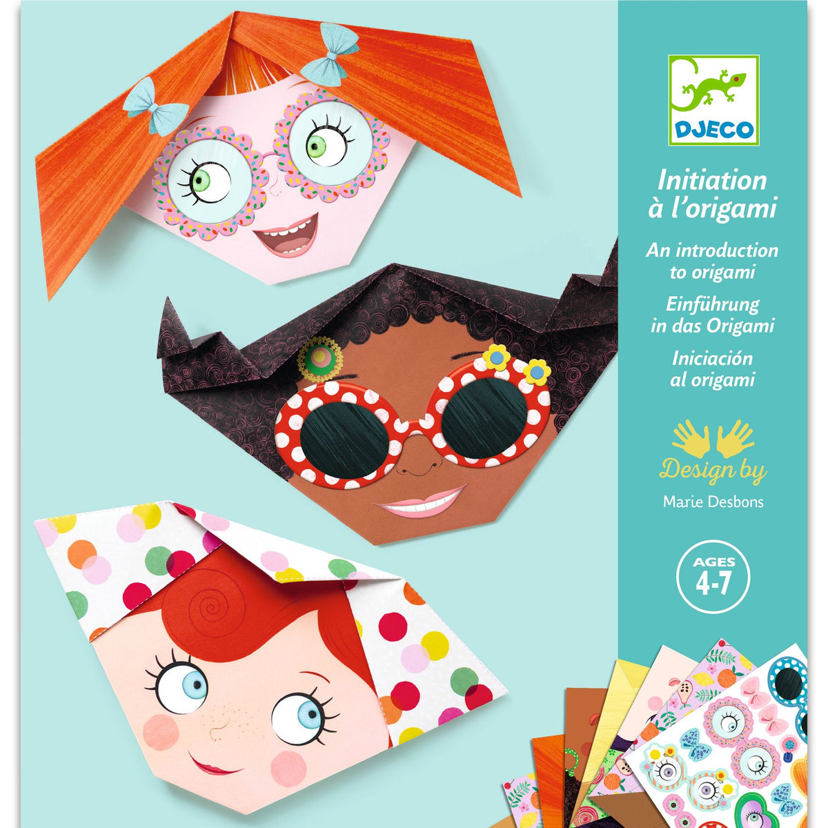 Djeco Pretty Faces Origami