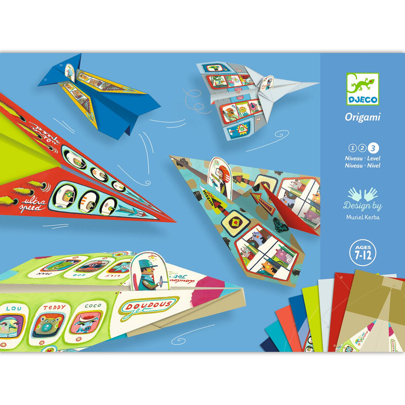 Djeco Sea Creatures Origami Paper Craft Kit