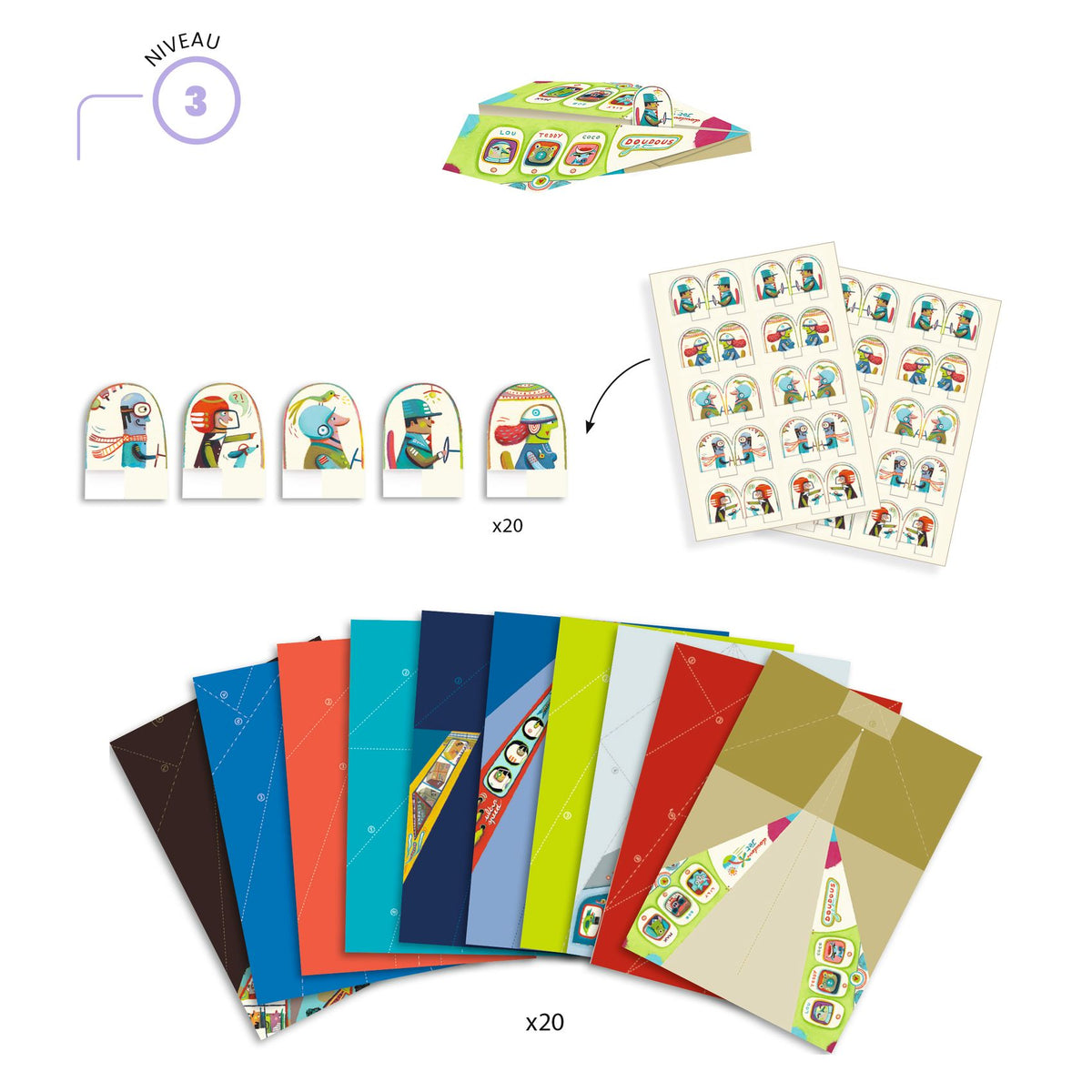 Djeco Origami - Planes