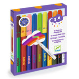 Djeco Colours - 10 Magic Felt Tips
