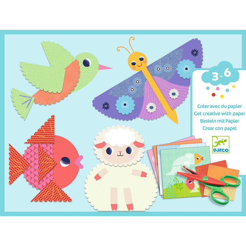 Djeco Craft Crinkle Cutting Paper Crafts