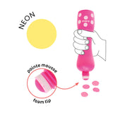 Djeco Colours - Large Dot Markers - Neon