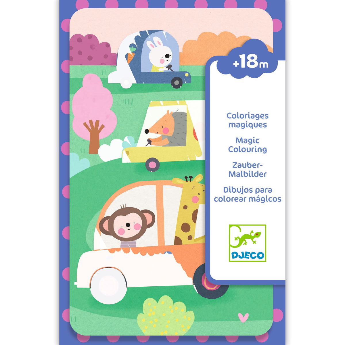 Djeco Magic Colouring - On the Road