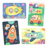 Djeco Magic Colouring - On the Road