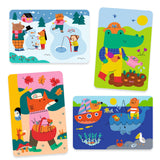Djeco Magic Colouring - 4 Seasons