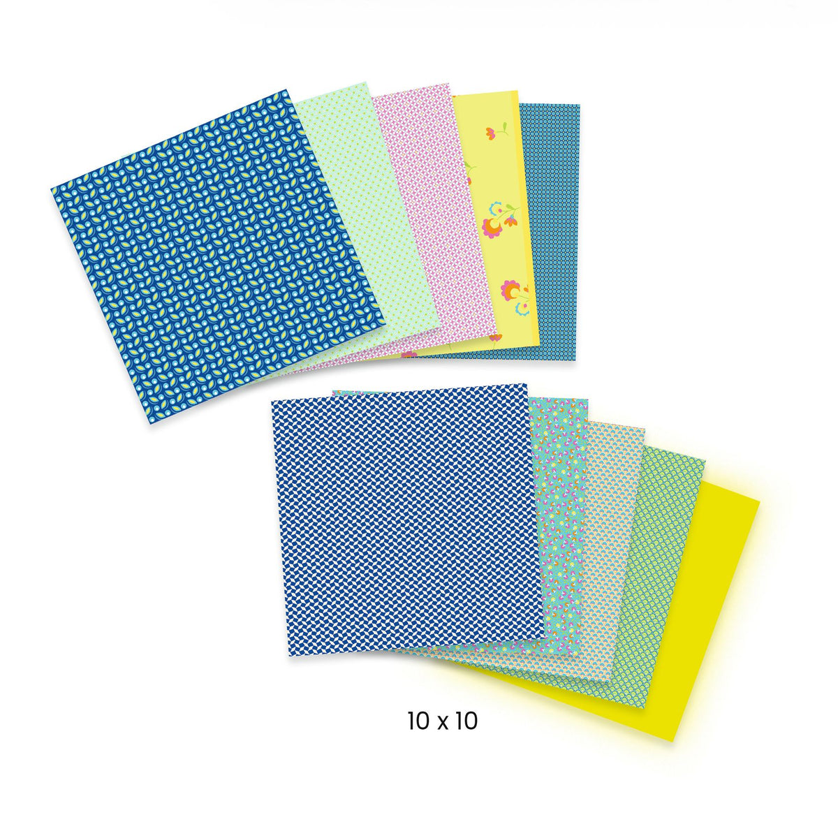 Djeco 100 Origami Papers - Natsu