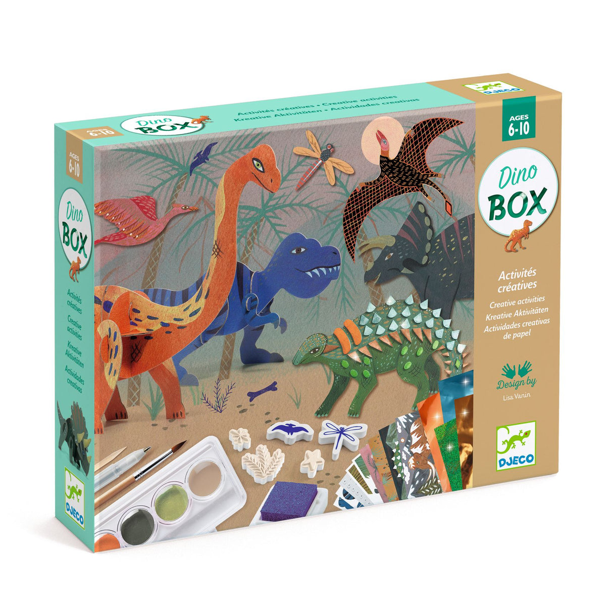 Djeco The World of Dinosaurs Craft Kit