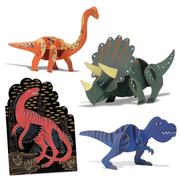 Djeco The World of Dinosaurs Craft Kit