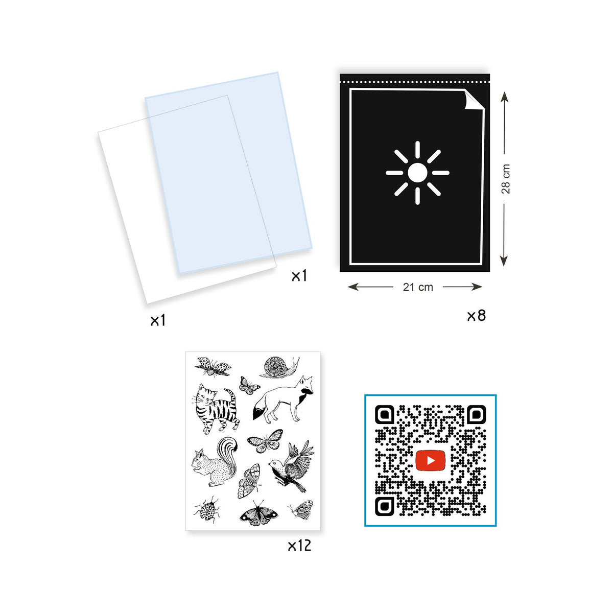 Djeco Cyanotype Craft Kit