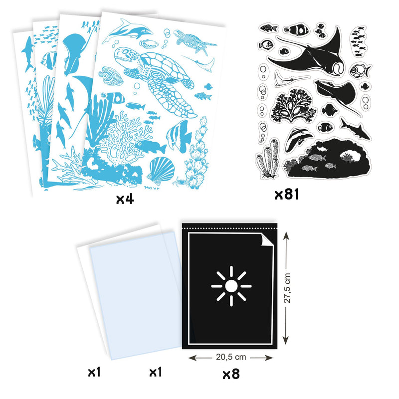 Djeco Cyanotype Kit - Ultramarine