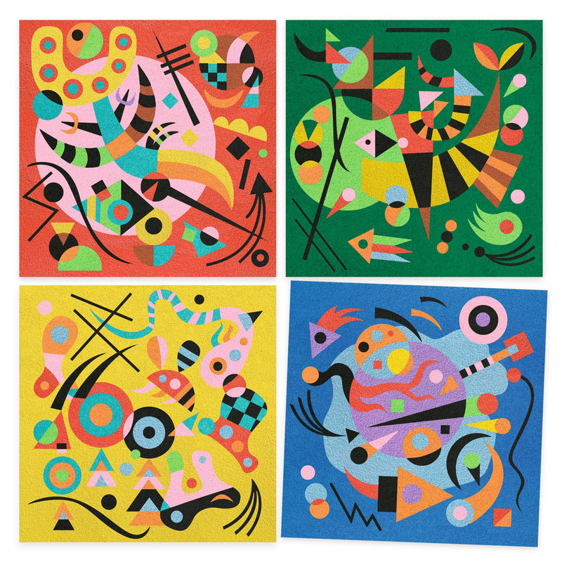 Djeco Sand Pictures - Inspired by Vassily Kandinsky