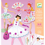 Djeco DIY - Tutu Jumping Jacks to Colour In
