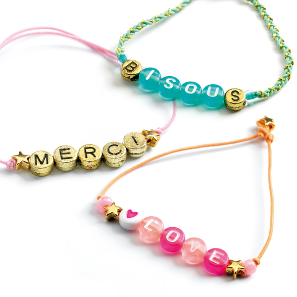 Djeco Oh! Les Perles Jewellery Craft - Alphabet Beads