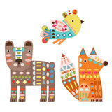 Djeco Create with Paper - 3 Giant Animals