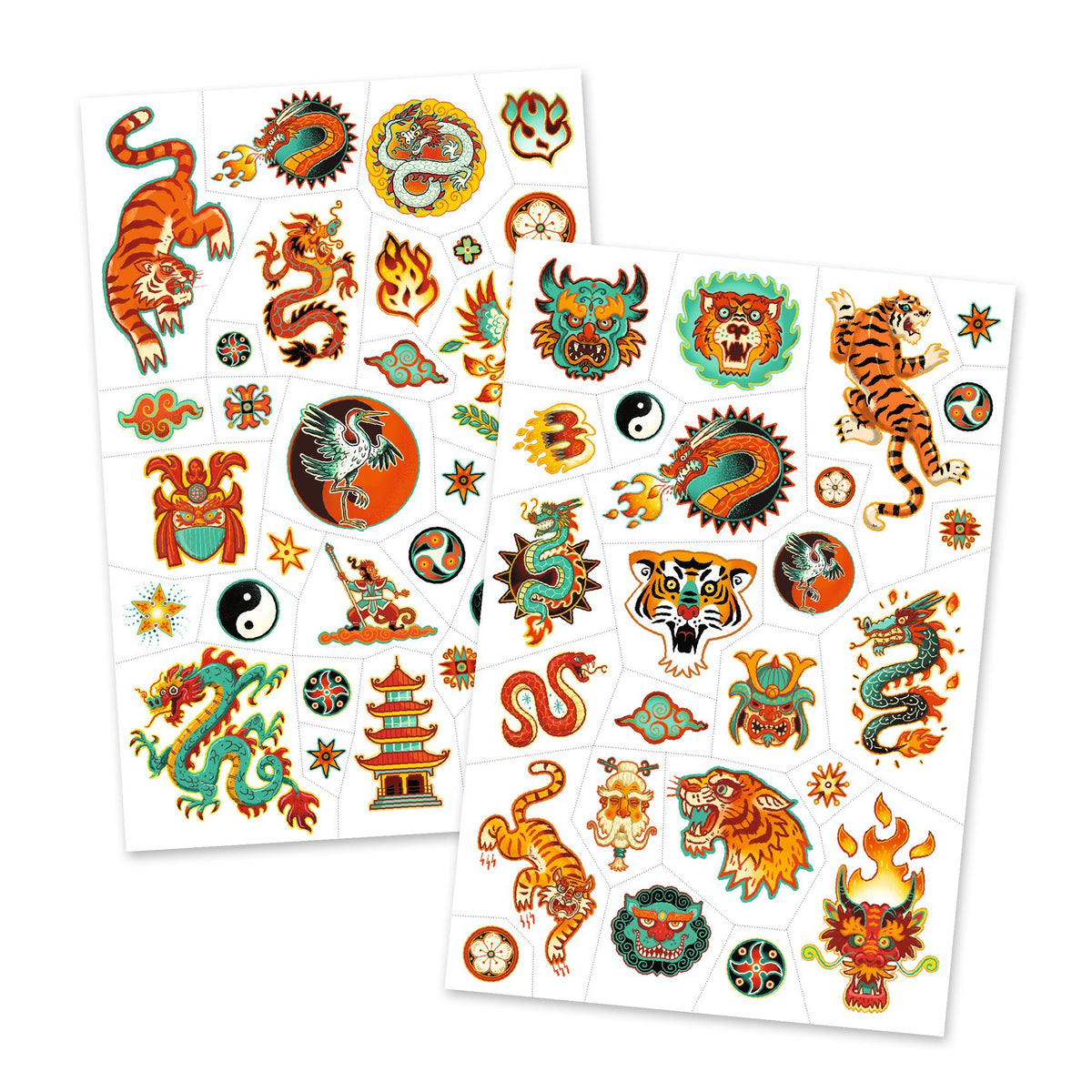 Djeco Tattoos - Martial Spirit