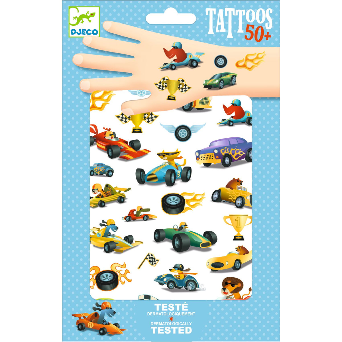 Djeco Tattoos - Speedsters
