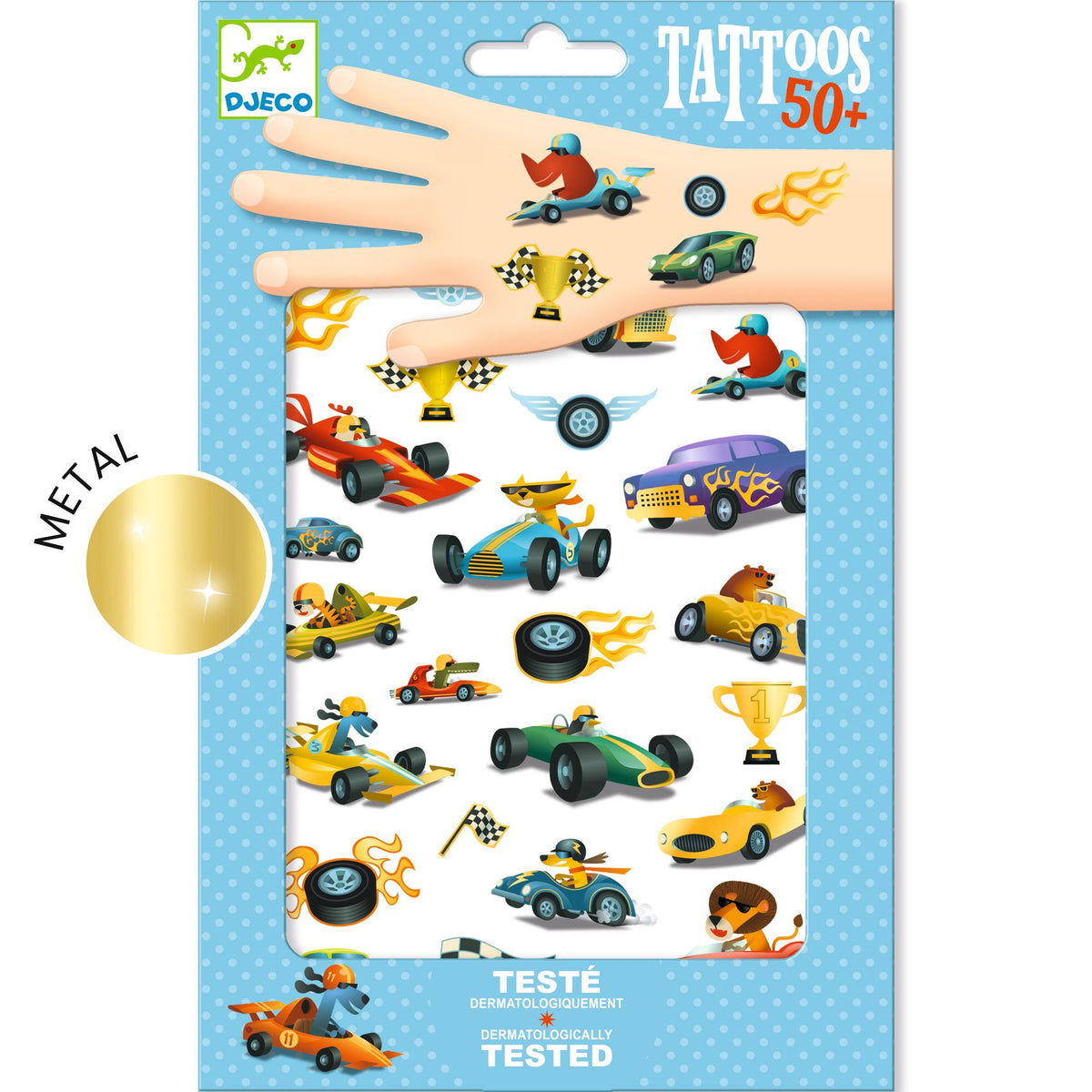 Djeco Tattoos - Speedsters