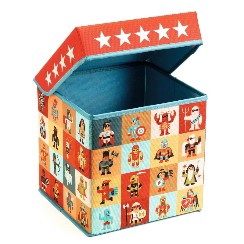 Djeco Storage Toy Box Seat - Stars