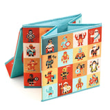 Djeco Storage Toy Box Seat - Stars